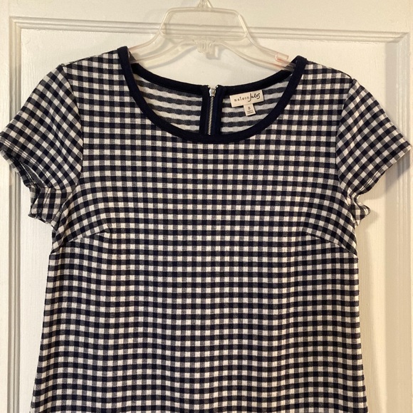 Checked Shift Dress - Picture 2 of 2